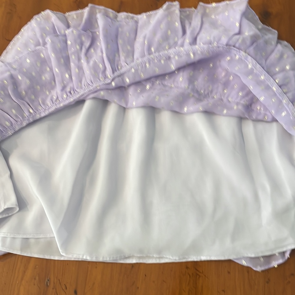Generation Love High Waisted Silk Mini Skirt Size XS - Picture 9 of 9